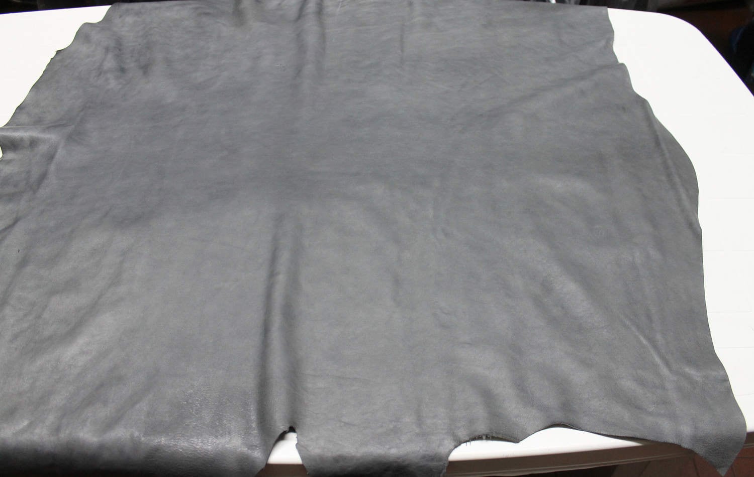 Italian Goatskin leather skins hides WASHED GREY vegetable tanned 250sqf