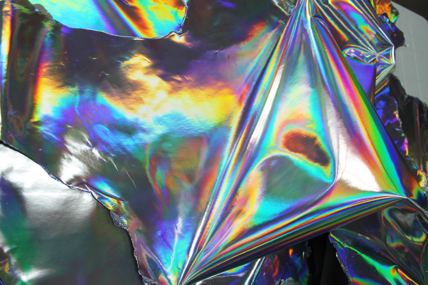 Simple Holographic Leather for Simple Design