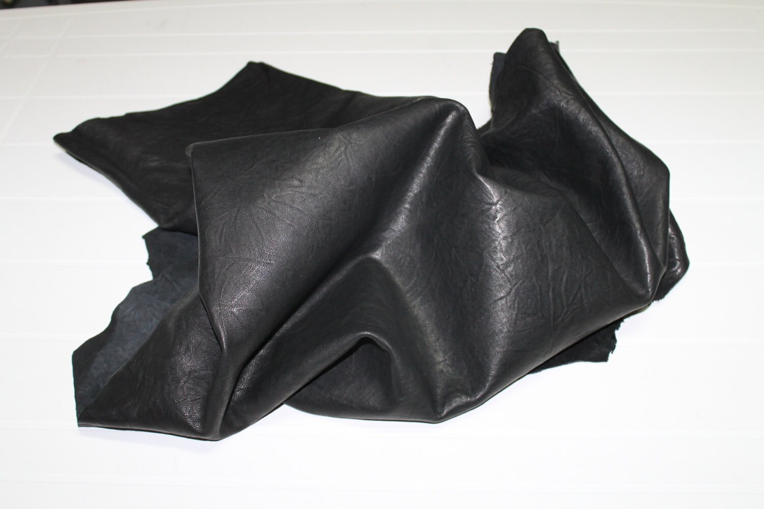 Italian vegetable tanned Goatskin leather hides skins hide skin washed