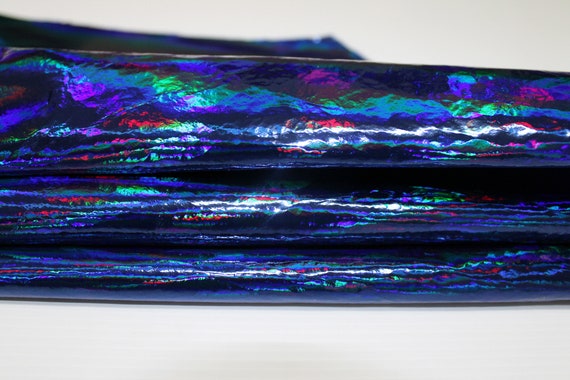 IRIDESCENT HOLOGRAPHIC BLUE Metallic Crinkled Patent Italian genuine Lambskin Lamb Sheep leather skins hides | Attrayant De Mode
IRIDESCENT HOLOGRAPHIC HOLOGRAPHIC HOLOGRAPHIC BLUE Metallic Crinkled Patent Italian genuine Lambskin Lamb Sheep leather skins hides | Attrayant De Mode
bf3aa8