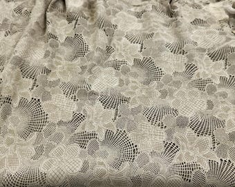 BEIGE SUEDE FLOWERS Laser Engraved Soft Italian Lambskin Sheep Lamb leather pack 6 hides skins total 30sqf 0.8mm #C5045