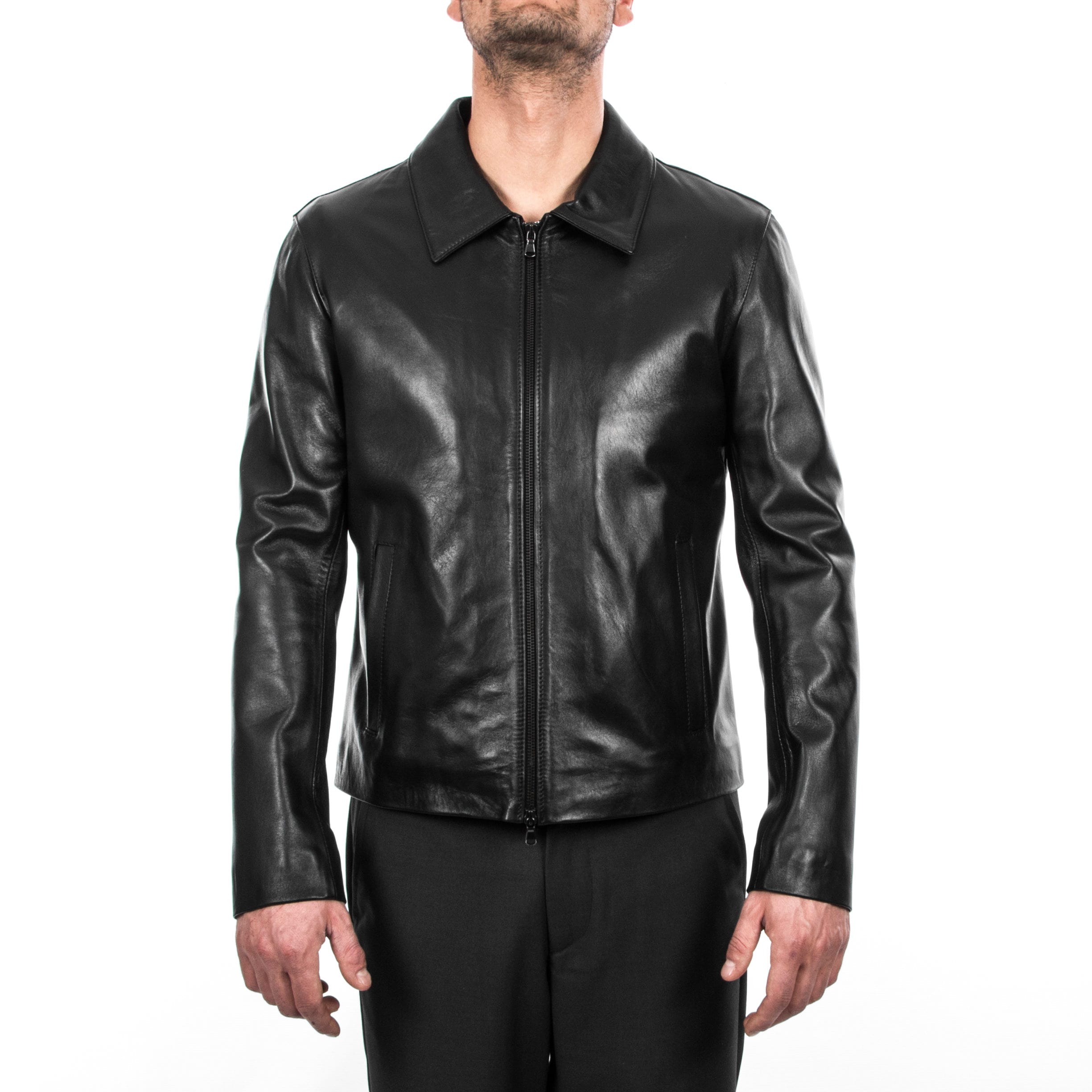 Italian Handmade Men Genuine Lambskin Leather Jacket Slim Fit - Etsy  Australia
