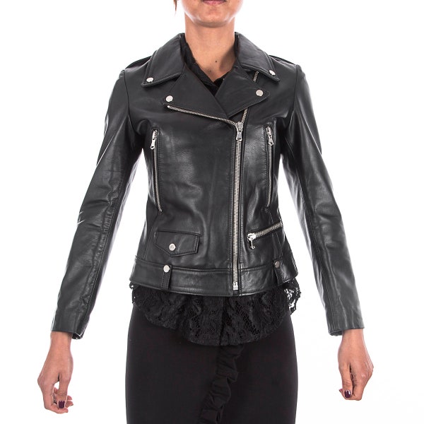 Women Leather Jacket - Etsy