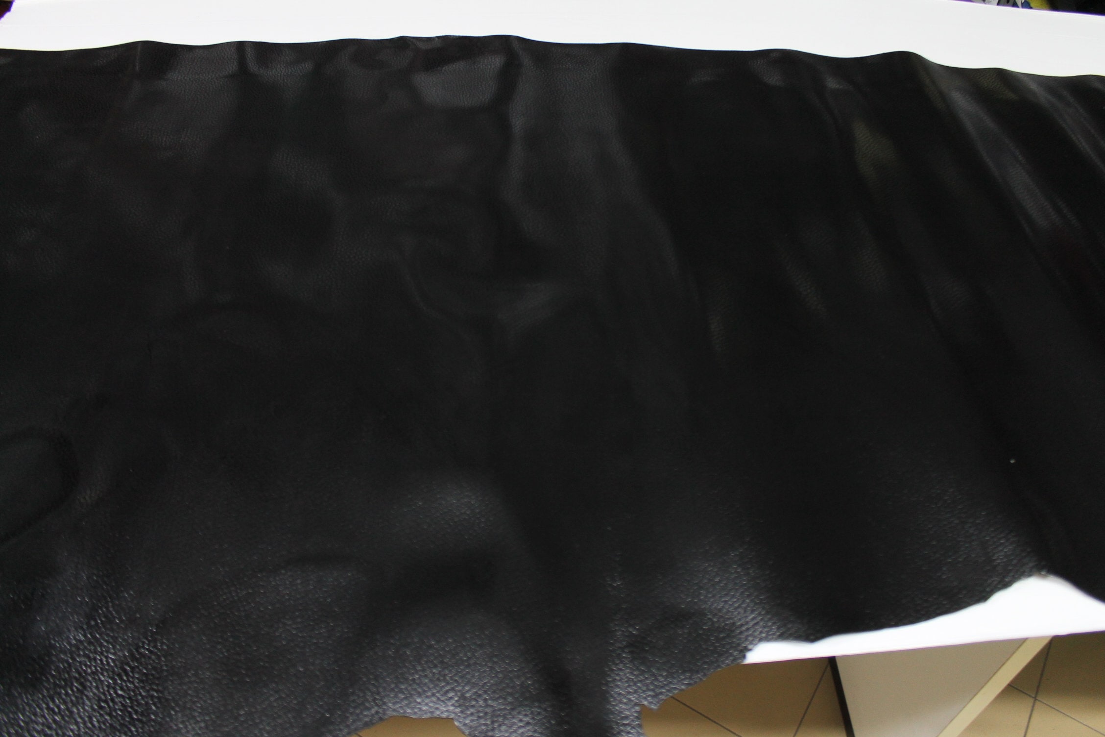 Black Togo Leather 9 Square Feet / 0.8 mm