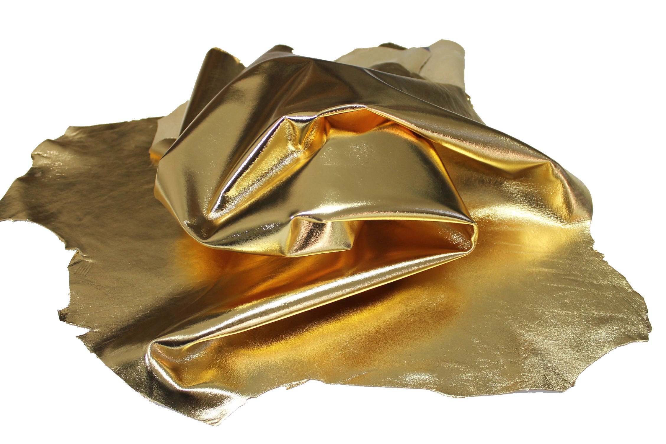 lambskin plexi & gold tone metal light beige