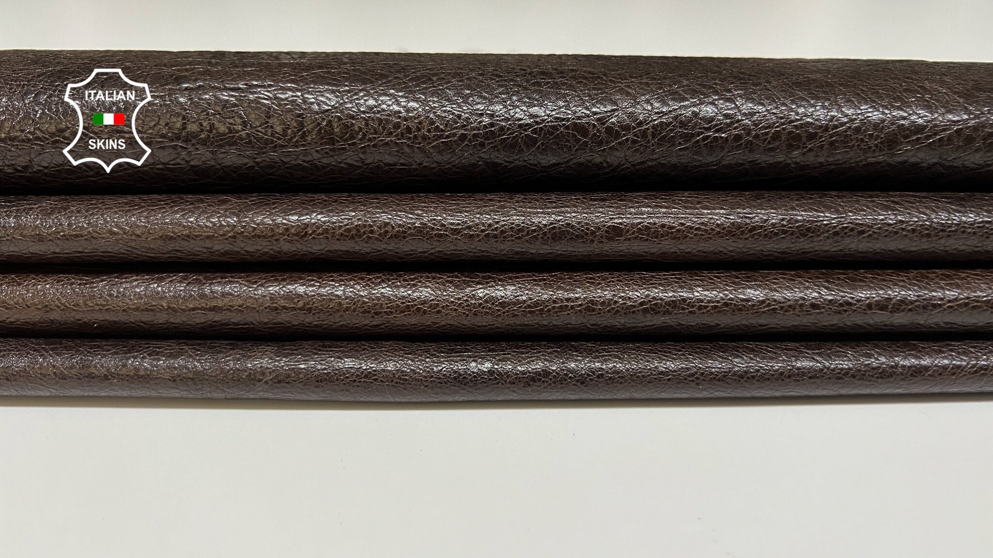 Small Square Glossy Calfskin