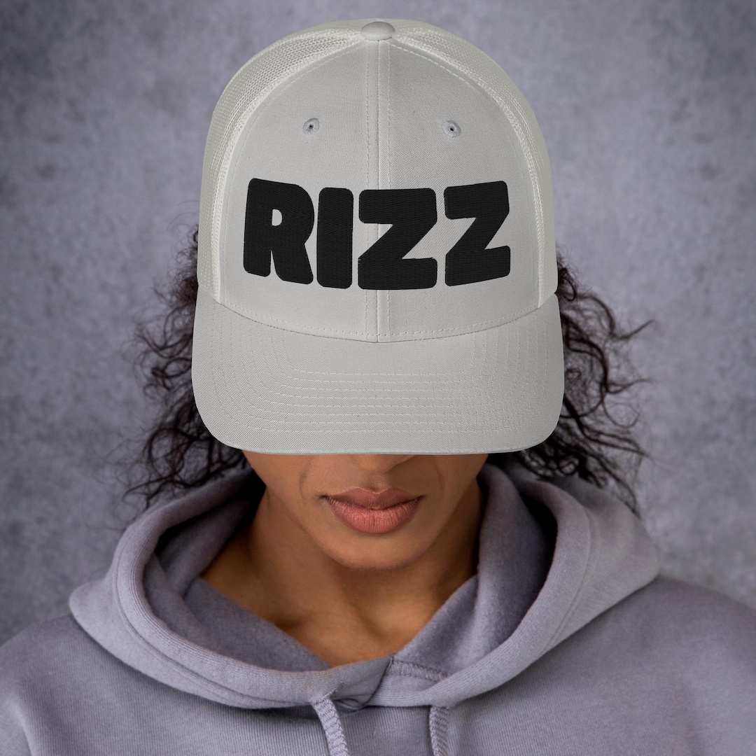 3d Rizz Rizz Hat • 3D Puff Embroidered Trucker Hat • Six‑panel Mesh Back ...