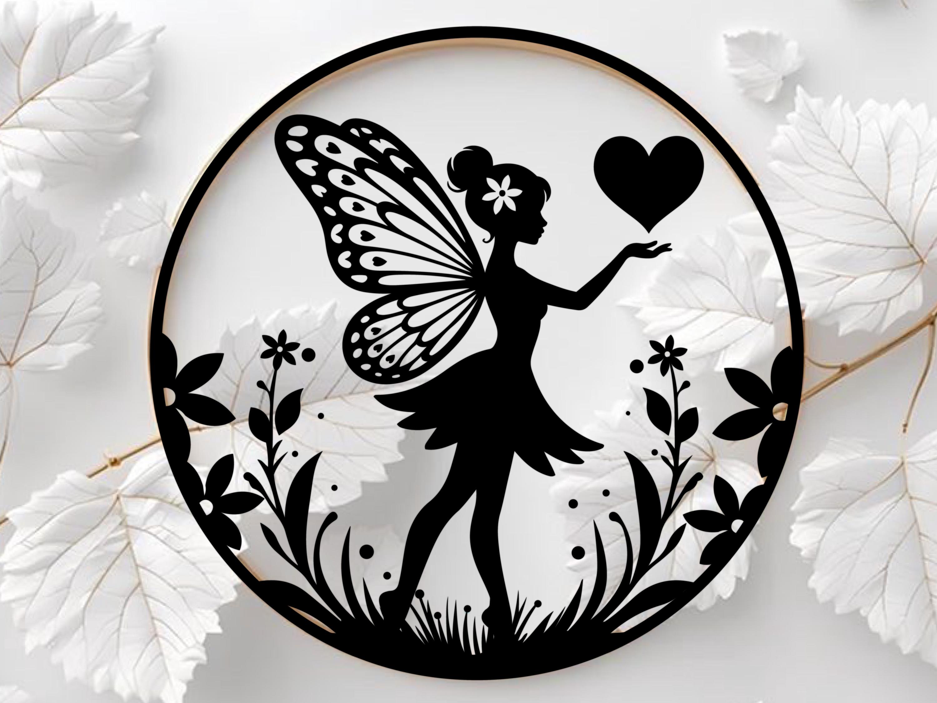 Forest Fairy SVG | Magical Fairies Clipart for Cricut & Silhouette ...