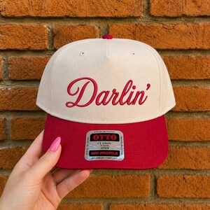 Darlin Embroidery Design, Southern Girl Embroidery File, Western Script Machine Embroidery Pattern, PES DST EXP jef exp Download