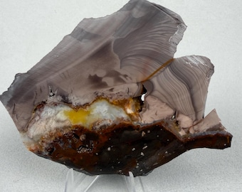 Willow Creek Jasper Slab | Raw Lapidary Stone| Purple Idaho Rock Specimen