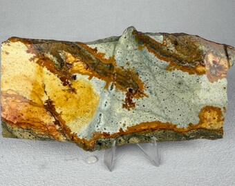 Rocky Butte Jasper | Picture Landscape Stone | Raw Lapidary Slab
