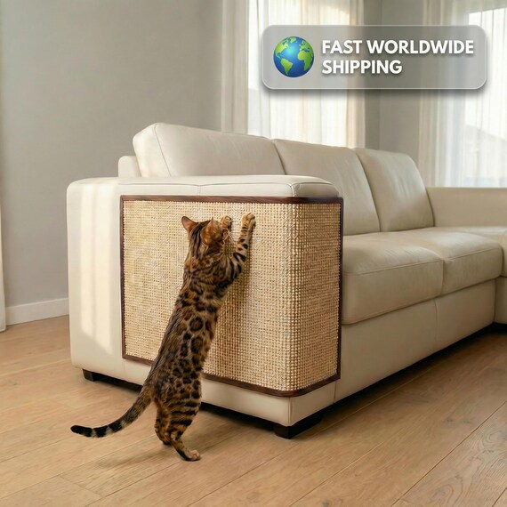 Couch Protector Cat Scratching Pad | Sisal Furniture Protector Sofa Guard
