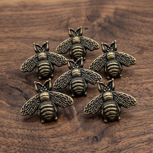 Antique Bee Cabinet Knob Insect Drawer Pull Vintage Bee Dresser Handle Furniture Hardware Bee Drawer Knobs Kitchen Cabinet Hardware Decor