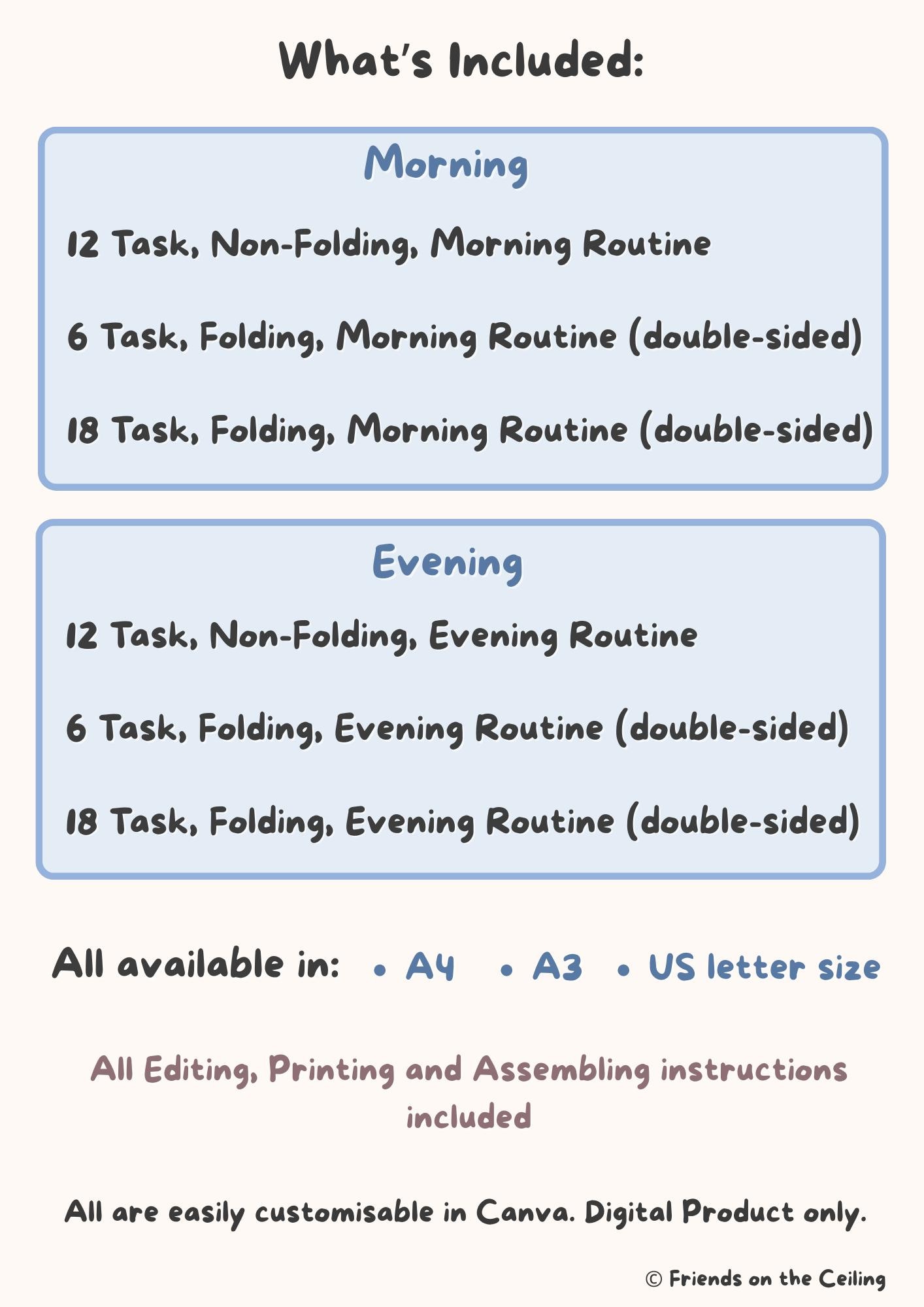 Sen Routines Chart Inclusive Routine Flip Chart Pack / Morning & Evening / Disability ...