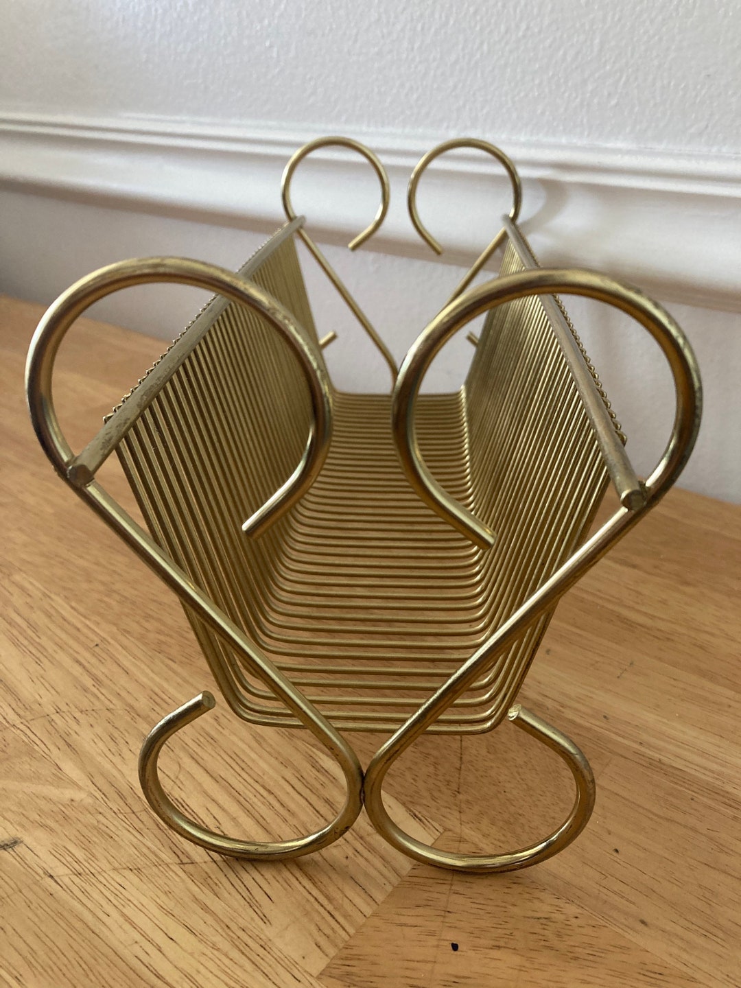 Vintage 1950's metal basket (SOLD) main image 1