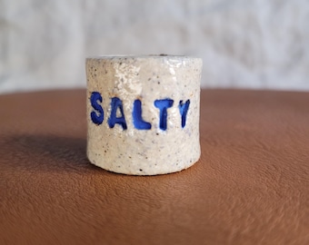 Unique Bandana Jewelry. Hand-sculpted ceramic ring designed to add flare to your outfit!