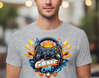 Koszulka urodzinowa dla graczy: Eat Sleep Game Repeat Tee