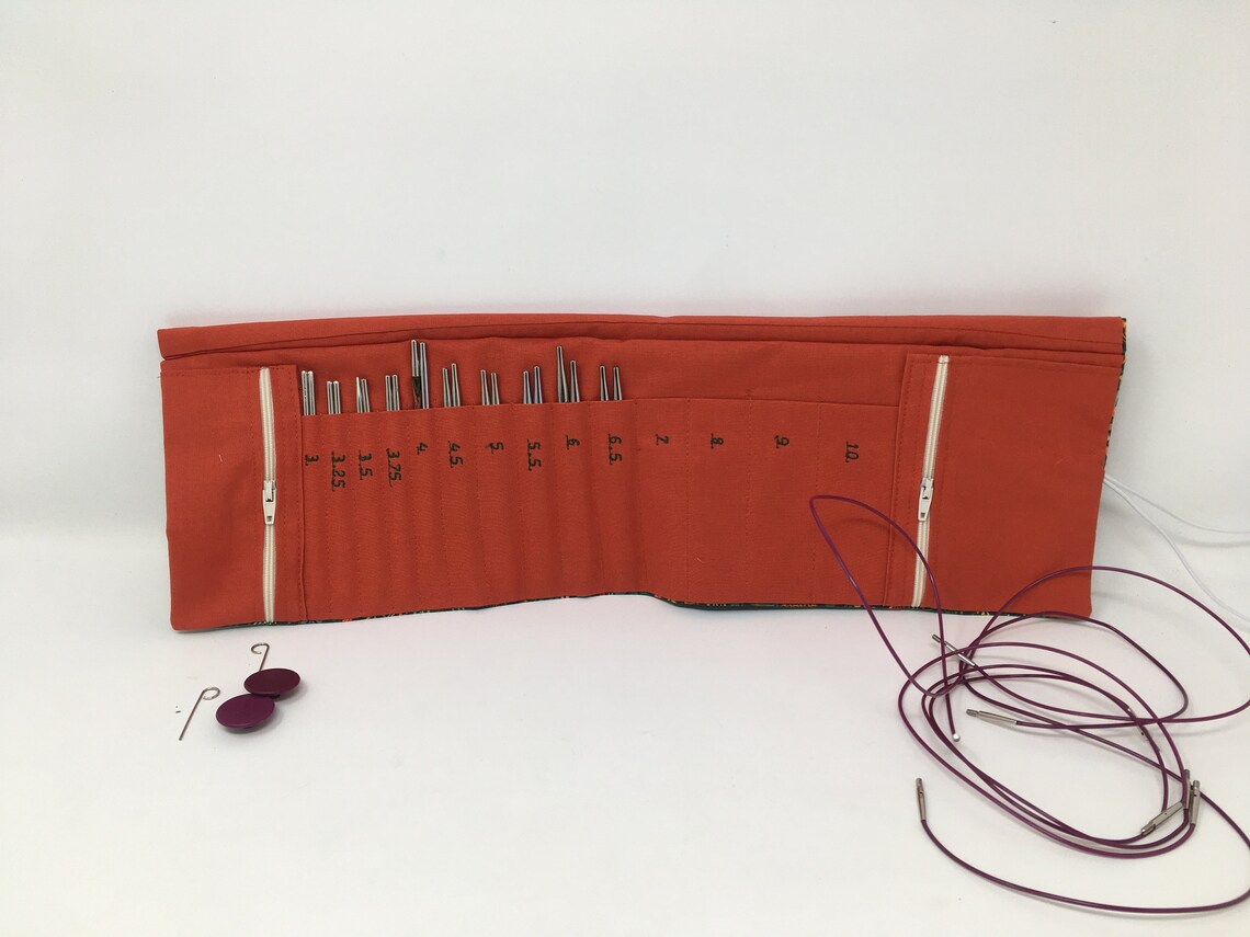 Interchangeable Needle Case Holds 3mm10mm interchangeable Etsy