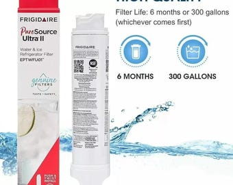 Frigidaire EPTWFU01 Pure Source Ultra II Refrigerator Water Filter, 3PACK