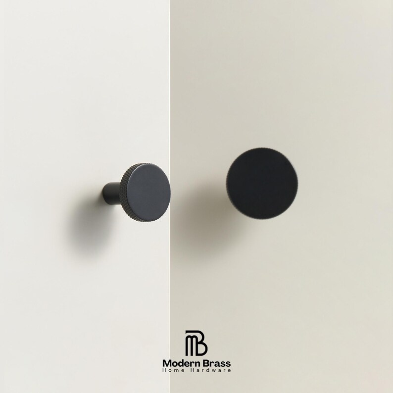 Modern textured drawer pulls with a precision-cut diamond grip and sleek architectural stems.