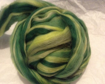 Merino roving/top - 23 micron Merino, "Calm", 100 grams