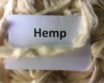 Hemp, bleached, roving-100 grams