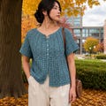 Crochet Cap Sleeve Cardigan Pattern | Lightweight Summer Crochet Cardigan PDF | Button Front Boho Cardigan | XS\u20135XL Crochet Pattern product logo