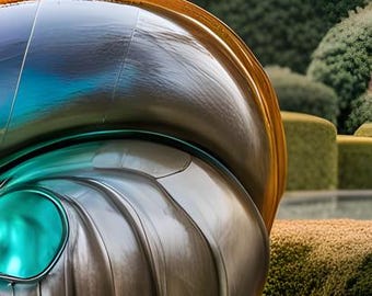 Metamorphic E-Snail - Ultra High Res. 4K+ Digital Download, Mobile & PC Backgrounds.