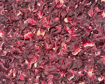 Organic Dried Hibiscus Flowers | Flor de Jamaica Tea