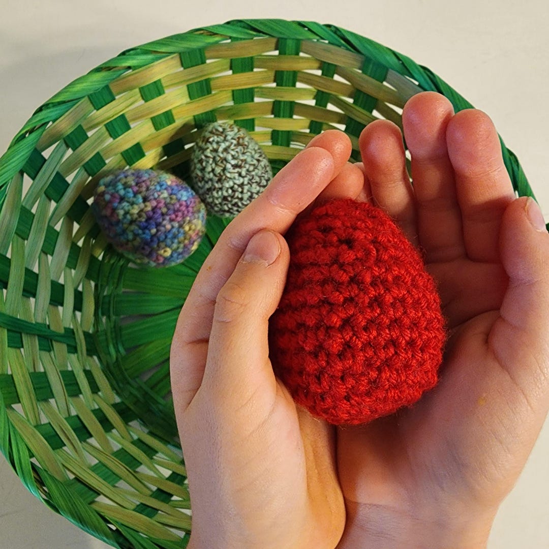 Easter Egg Crochet Pattern - Etsy