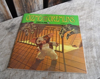 Vintage Gizmo and the Gremlins Record and Storybook 2