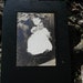 Antique Mounted Studio Photo - Sweet Baby Girl With Big Bow in Hair - Identified Emily Eleanor Leland