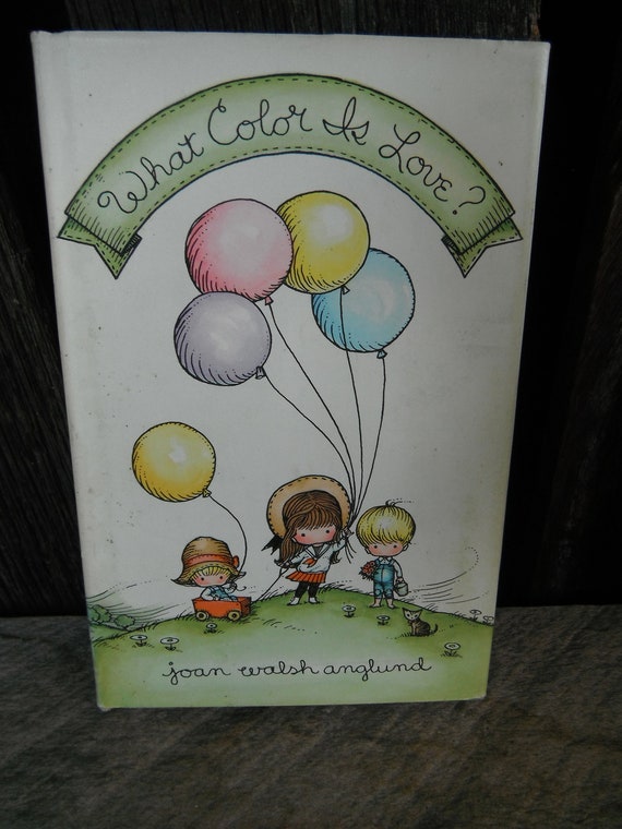 Vintage First Edition Book What Color Is Love Joan Walsh Anglund - 