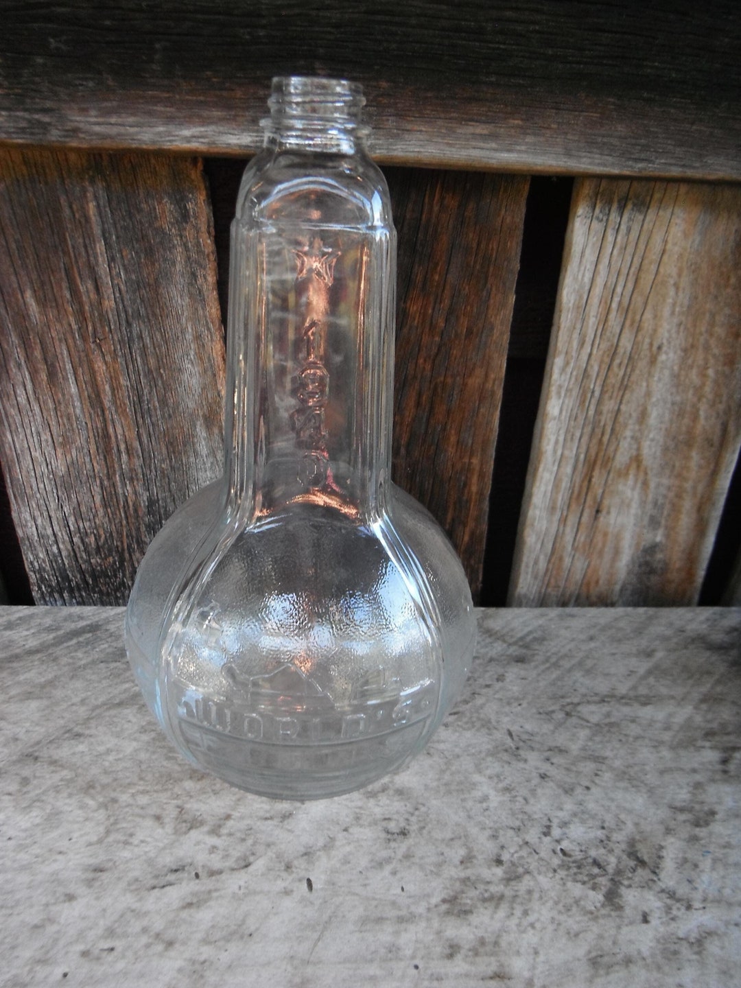 1939-40 New York World's Fair Glass Bottle - Etsy