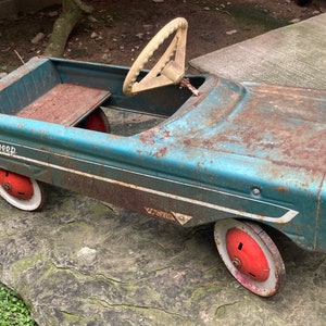 Antique AMF Jet Sweep Ford Falcon Pedal Car Etsy