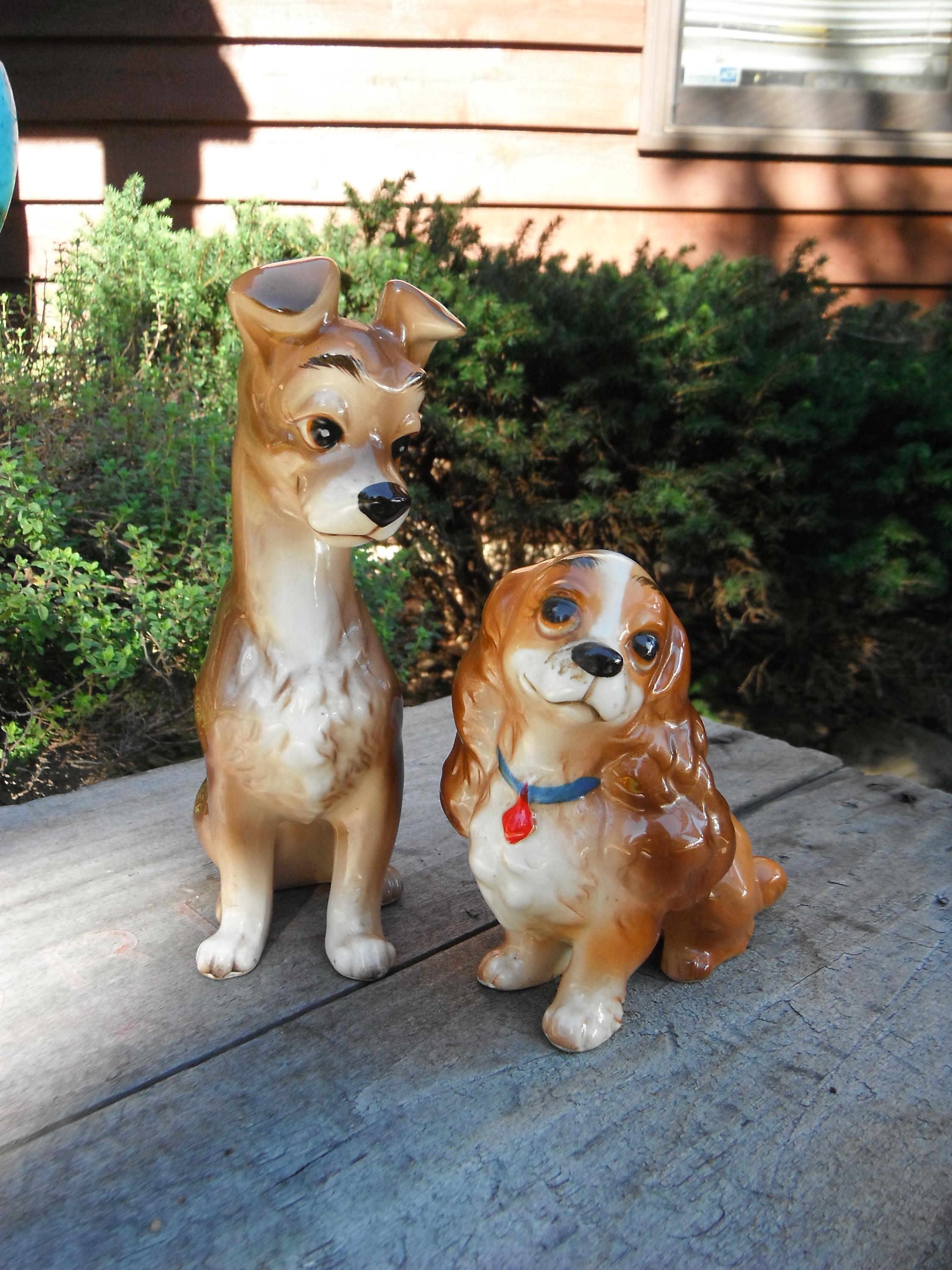 Lady and the Tramp Vintage Figurine - Etsy
