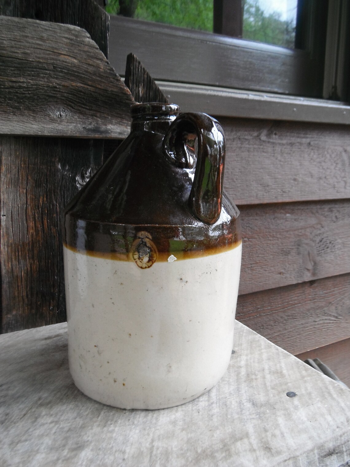 Antique Heinz Vinegar Stoneware Jug With Paper Label Etsy UK