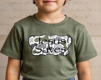 Boys Jesus Saves png file