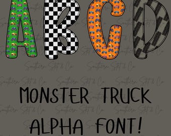 Monster truck alpha png