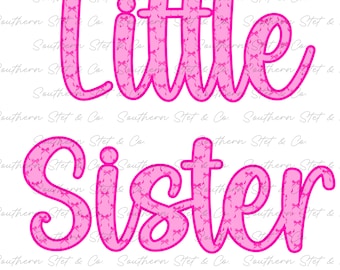 Little Sister/ Big Sister png file