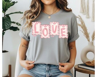 Pink Glitter Love Design