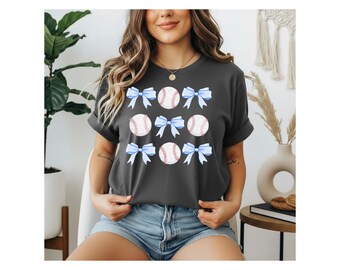 Blue Bows and Baseballs