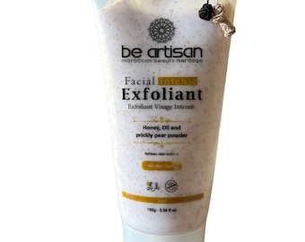 Honey & Prickly Pear Face Scrub – Smooth, Bright, Hydrated Skin