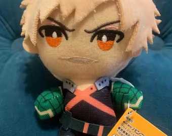 Katsuki Bakugo Plush Toy | My Hero Academia Anime Doll, Stuffed Gift (15cm)