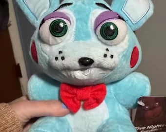 Toy Bonnie Plush – Blue Bunny Stuffed Animal, Five Nights Freddy’s Collectible 25cm