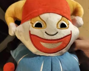 Jellycat Jester Plush – Red Hat, Blue Outfit Collectible Clown