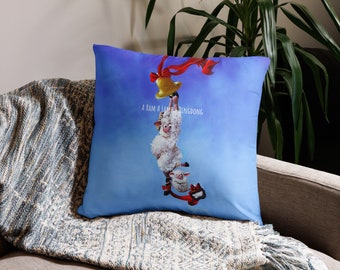 Pillow by Sheep Incognito A Ram A Lamb A Dingdong Christmas Home Decor