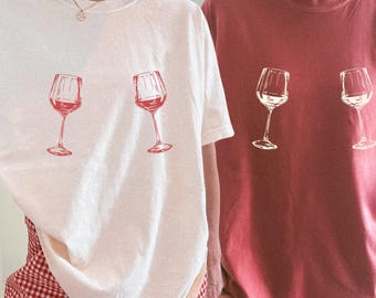 Wein Bachelorette Party Shirts, Vino Vor Gelübde T-Shirt, Wein Club Shirt, Napa Valley Bachelorette, Brautparty Shirt, Comfort Farben T-Shirt
