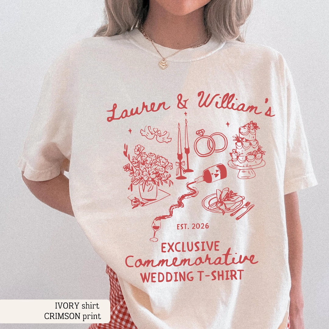 Wedding Merch Examples Custom Wedding Shirt Cocktail Wedding Tshirt Toss Wedding Merch I Got ...