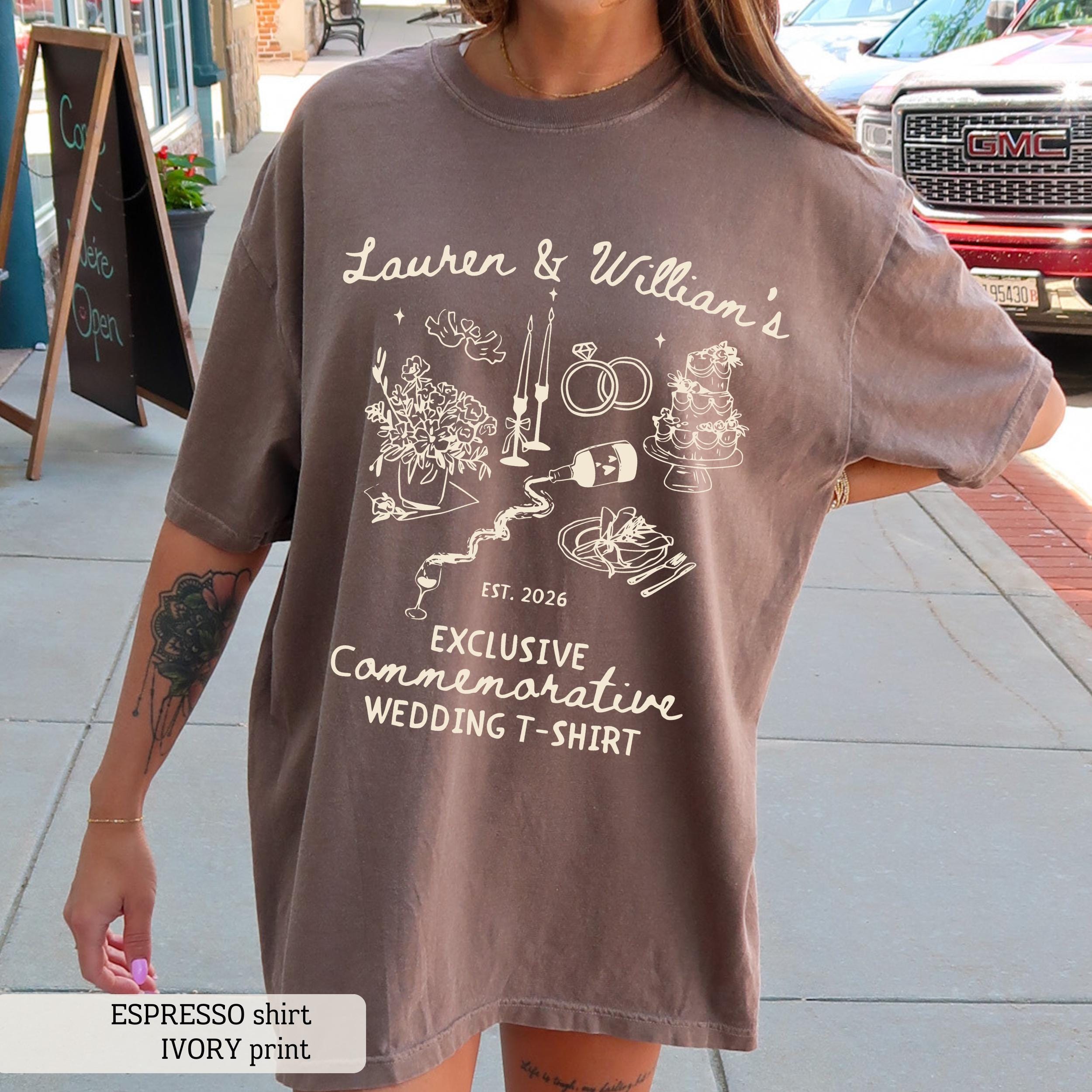 Wedding Merch Examples Custom Wedding Shirt Cocktail Wedding Tshirt Toss Wedding Merch I Got ...